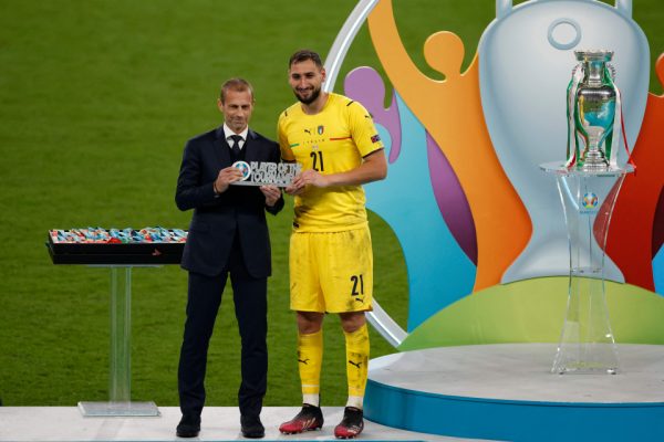 Gianluigi Donnarumma wins Euro 2020 Player of the Year award