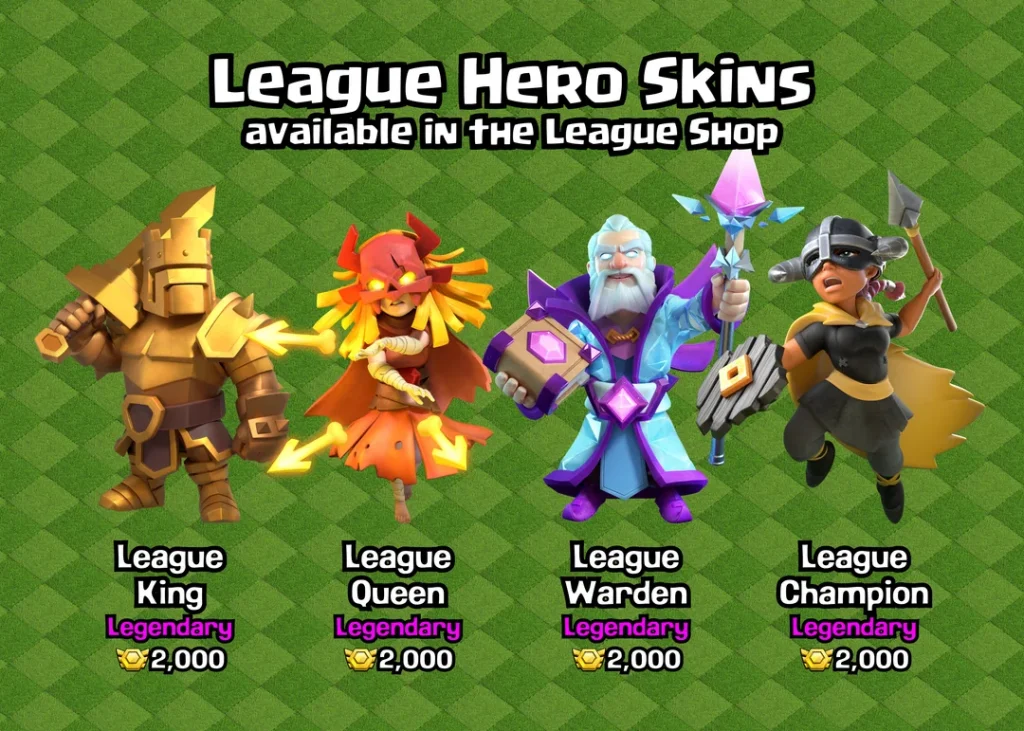 เทคนิคการใช้ Hero อย่าง King, Queen, Warden และ Champion ให้เกิดประโยชน์สูงสุด
