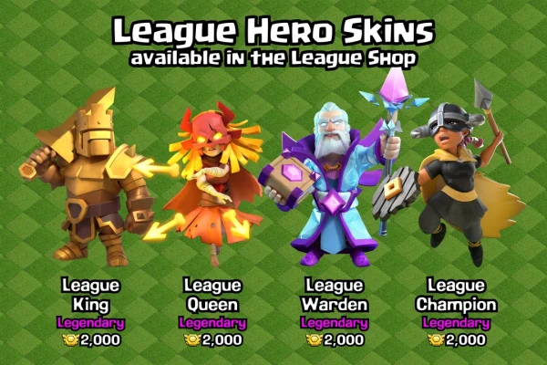 เทคนิคการใช้ Hero อย่าง King, Queen, Warden และ Champion ให้เกิดประโยชน์สูงสุด